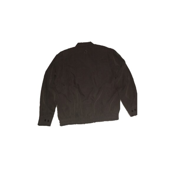 Sunderland of Scotland windbreaker Mens Large army green quarter zip waterproof - Picture 2 of 7